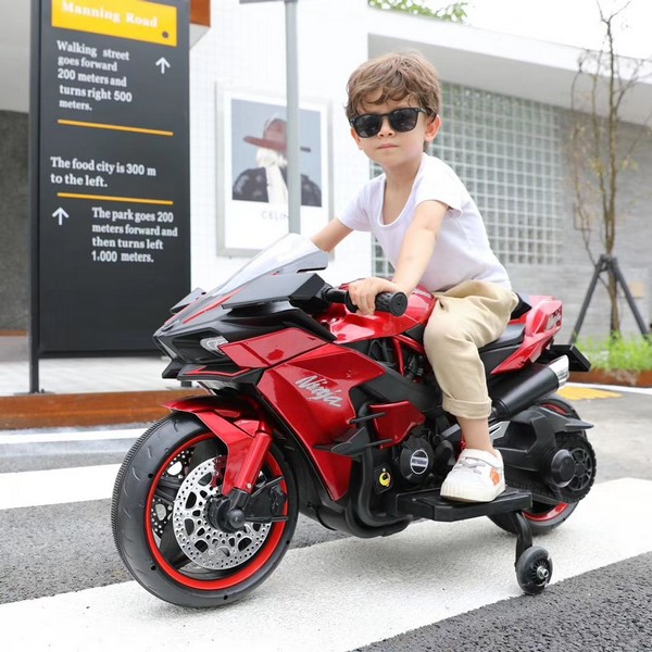 Продукт Акумулаторен мотор Ninja Duo 12V с 2 меки гуми и кожена седалка - 0 - BG Hlapeta